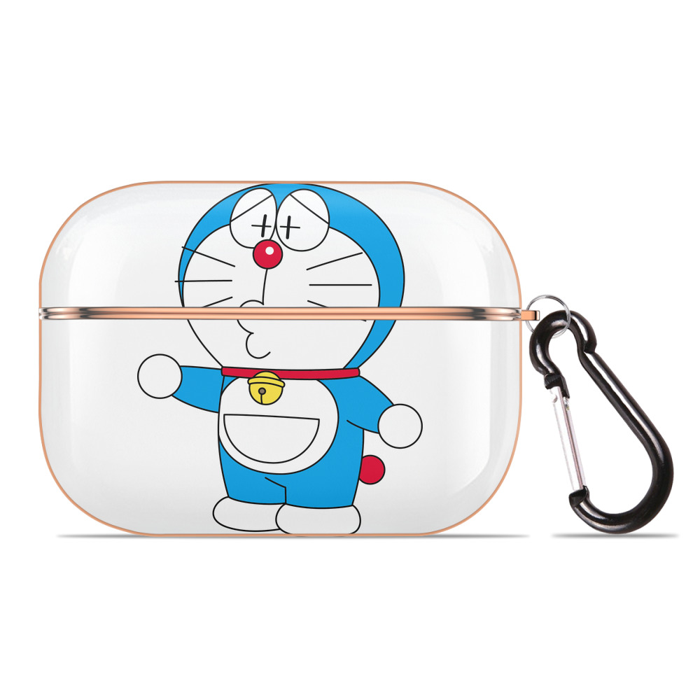 （画像用） ドラえもん Doraemon 【AirPods Pro用】ハードシェル保護ケース｜耐衝撃・防指紋・カラビナ付き商品仕様