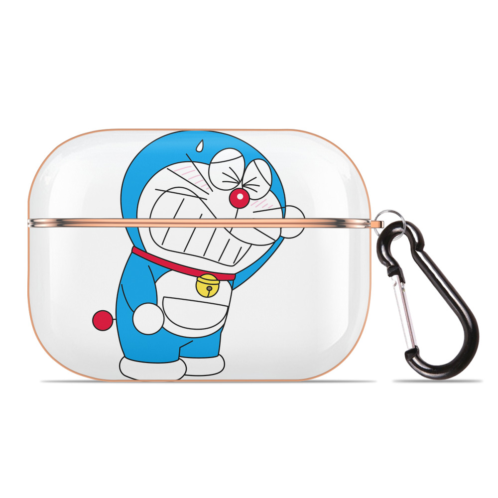 （画像用） ドラえもん Doraemon 【AirPods Pro用】ハードシェル保護ケース｜耐衝撃・防指紋・カラビナ付き商品仕様