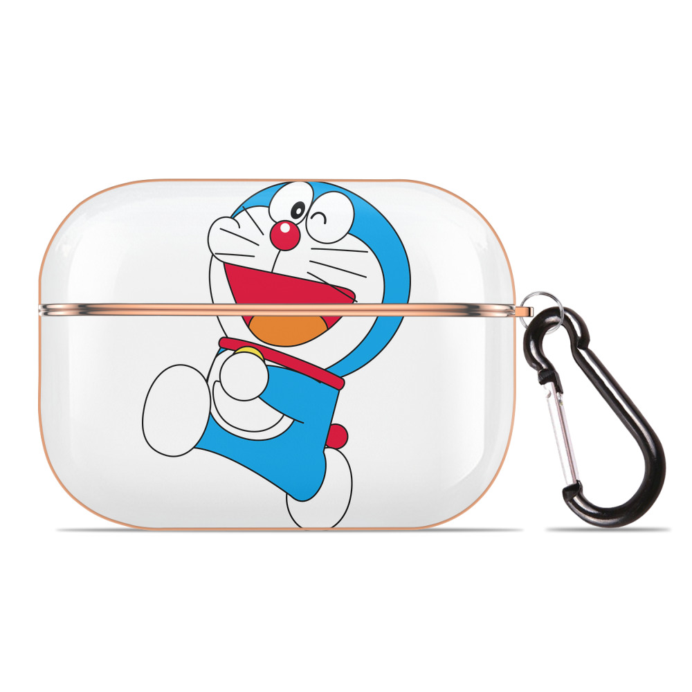 （画像用） ドラえもん Doraemon 【AirPods Pro用】ハードシェル保護ケース｜耐衝撃・防指紋・カラビナ付き商品仕様