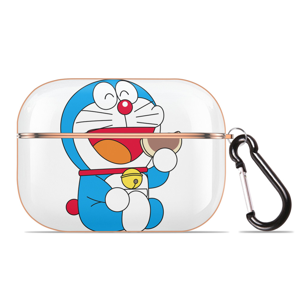 （画像用） ドラえもん Doraemon 【AirPods Pro用】ハードシェル保護ケース｜耐衝撃・防指紋・カラビナ付き商品仕様