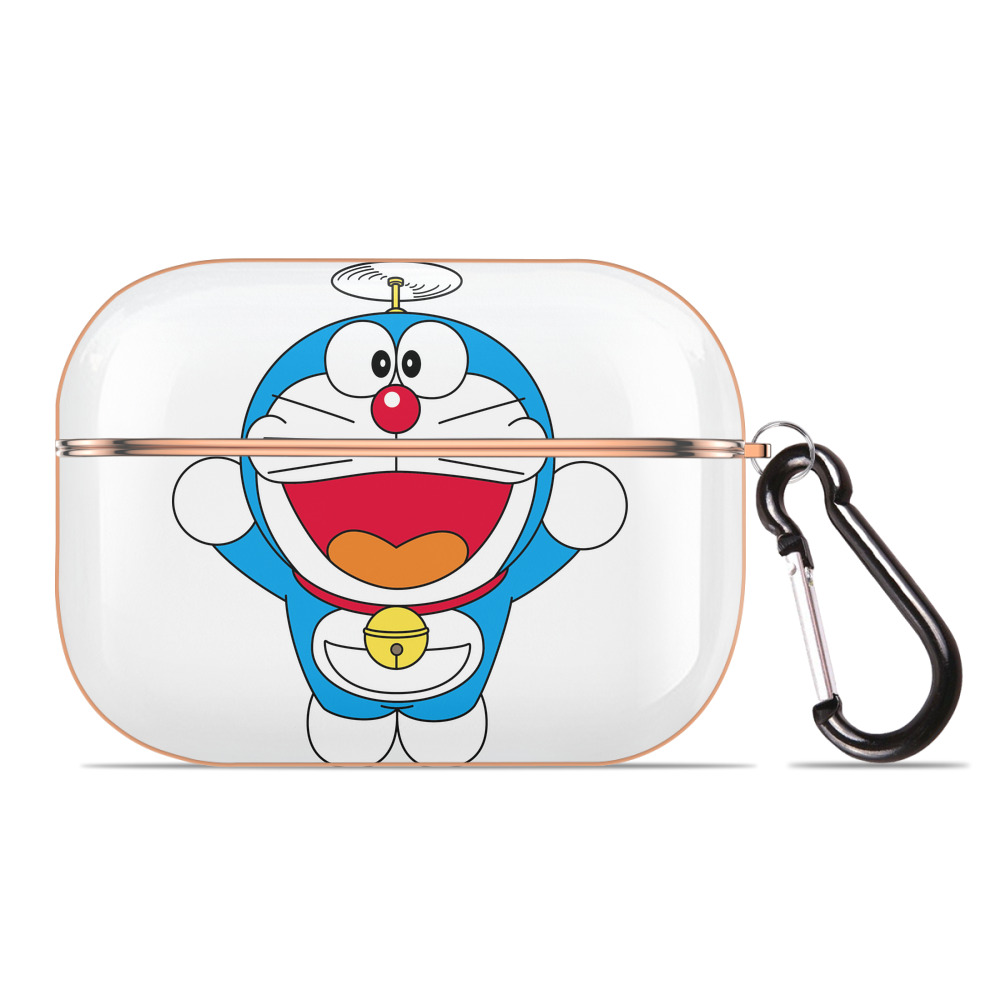 （画像用） ドラえもん Doraemon 【AirPods Pro用】ハードシェル保護ケース｜耐衝撃・防指紋・カラビナ付き商品仕様