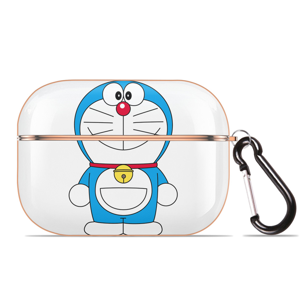 （画像用） ドラえもん Doraemon 【AirPods Pro用】ハードシェル保護ケース｜耐衝撃・防指紋・カラビナ付き商品仕様