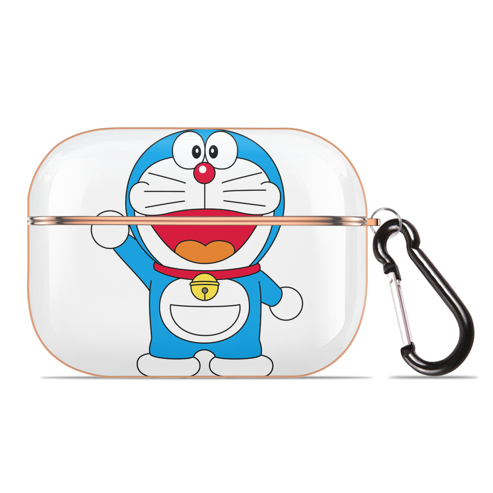 （画像用） ドラえもん Doraemon 【AirPods Pro用】ハードシェル保護ケース｜耐衝撃・防指紋・カラビナ付き商品仕様