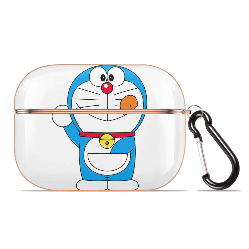 （画像用） ドラえもん Doraemon 【AirPods Pro用】ハードシェル保護ケース｜耐衝撃・防指紋・カラビナ付き商品仕様