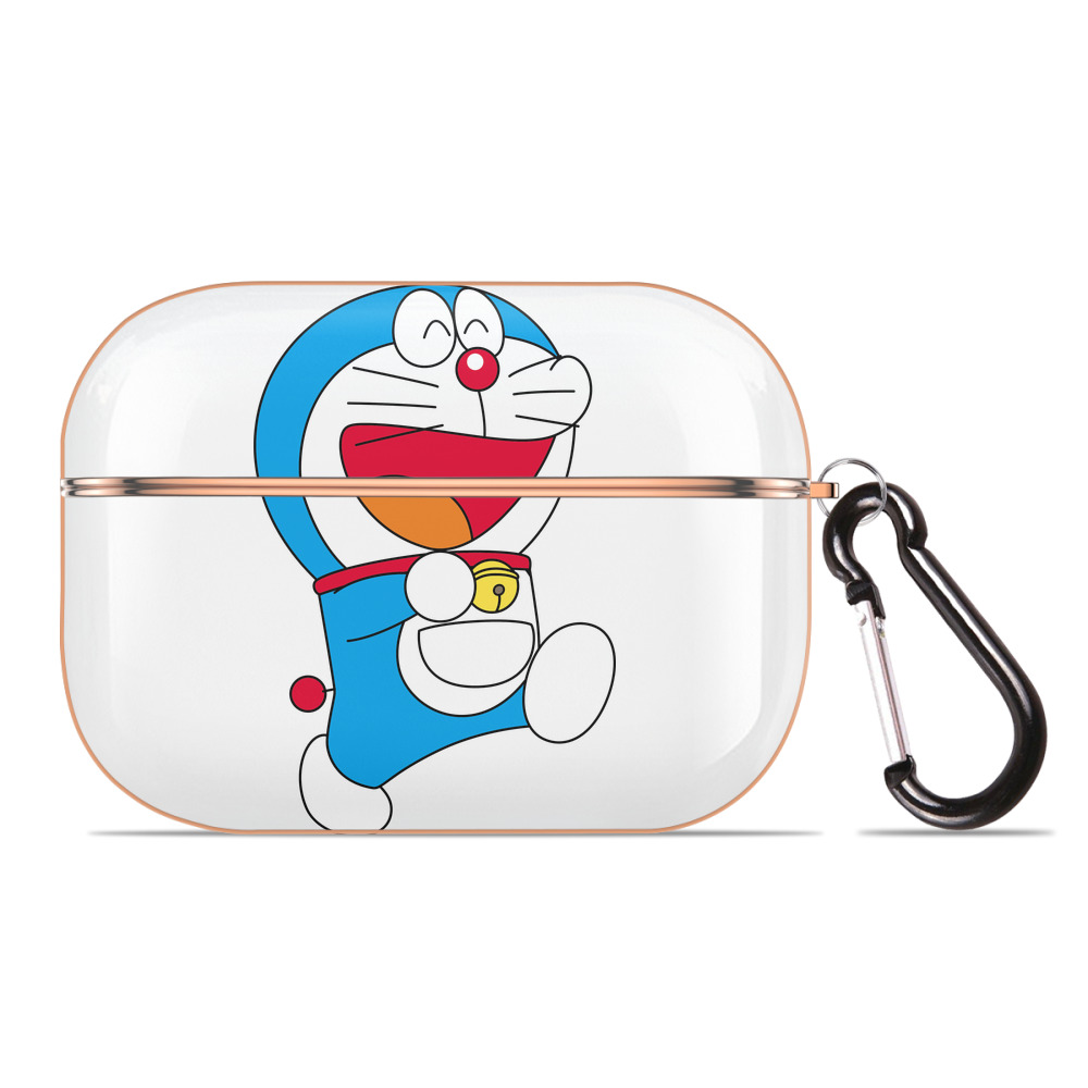 （画像用） ドラえもん Doraemon 【AirPods Pro用】ハードシェル保護ケース｜耐衝撃・防指紋・カラビナ付き商品仕様