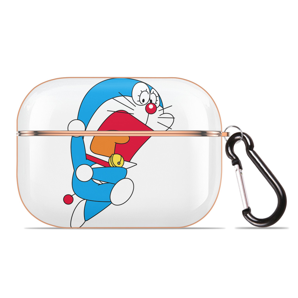（画像用） ドラえもん Doraemon 【AirPods Pro用】ハードシェル保護ケース｜耐衝撃・防指紋・カラビナ付き商品仕様