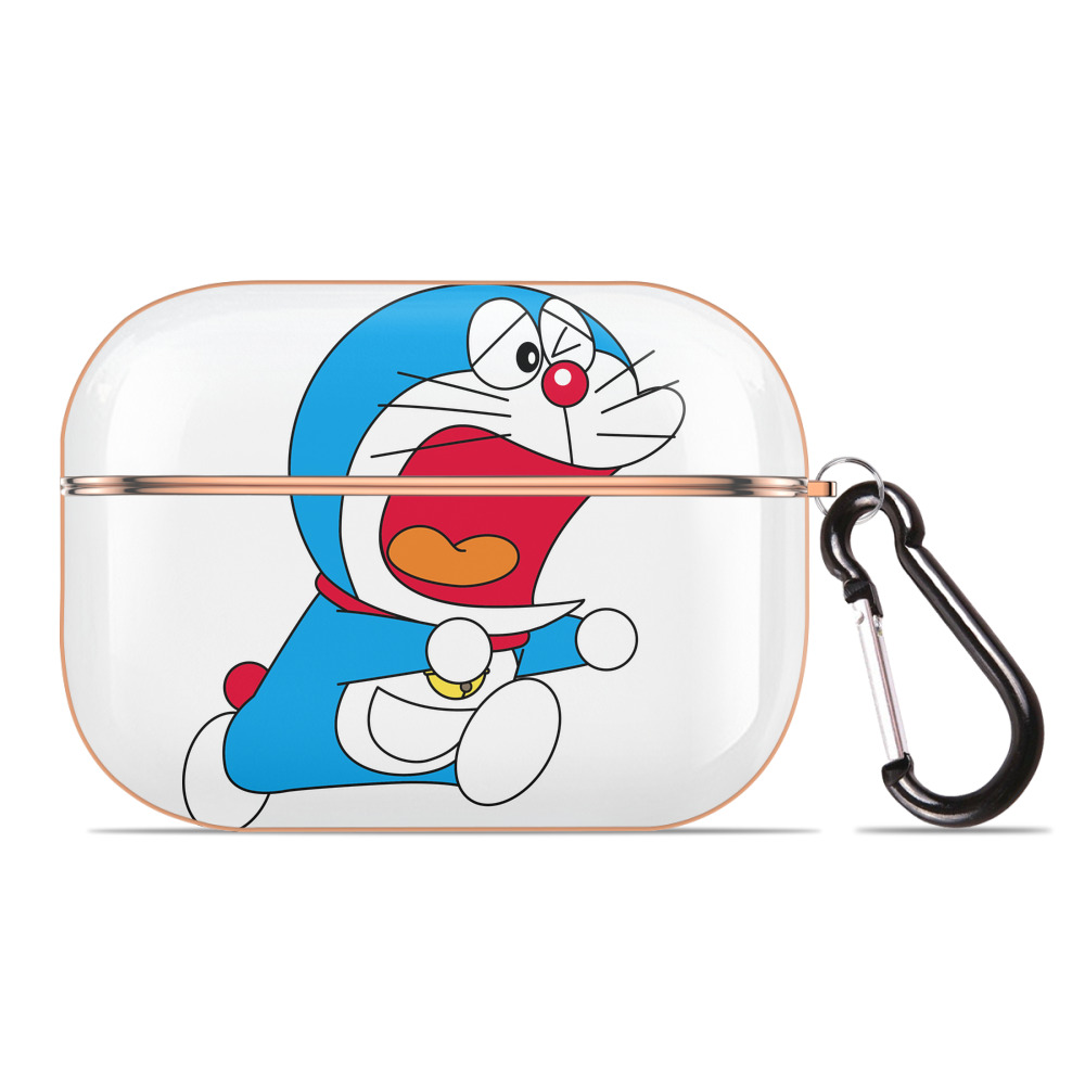 （画像用） ドラえもん Doraemon 【AirPods Pro用】ハードシェル保護ケース｜耐衝撃・防指紋・カラビナ付き商品仕様