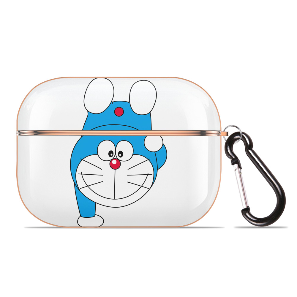 （画像用） ドラえもん Doraemon 【AirPods Pro用】ハードシェル保護ケース｜耐衝撃・防指紋・カラビナ付き商品仕様