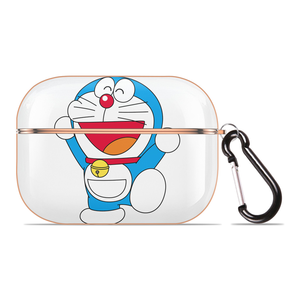 （画像用） ドラえもん Doraemon 【AirPods Pro用】ハードシェル保護ケース｜耐衝撃・防指紋・カラビナ付き商品仕様