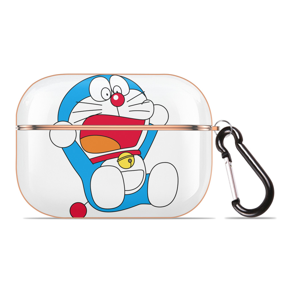 （画像用） ドラえもん Doraemon 【AirPods Pro用】ハードシェル保護ケース｜耐衝撃・防指紋・カラビナ付き商品仕様