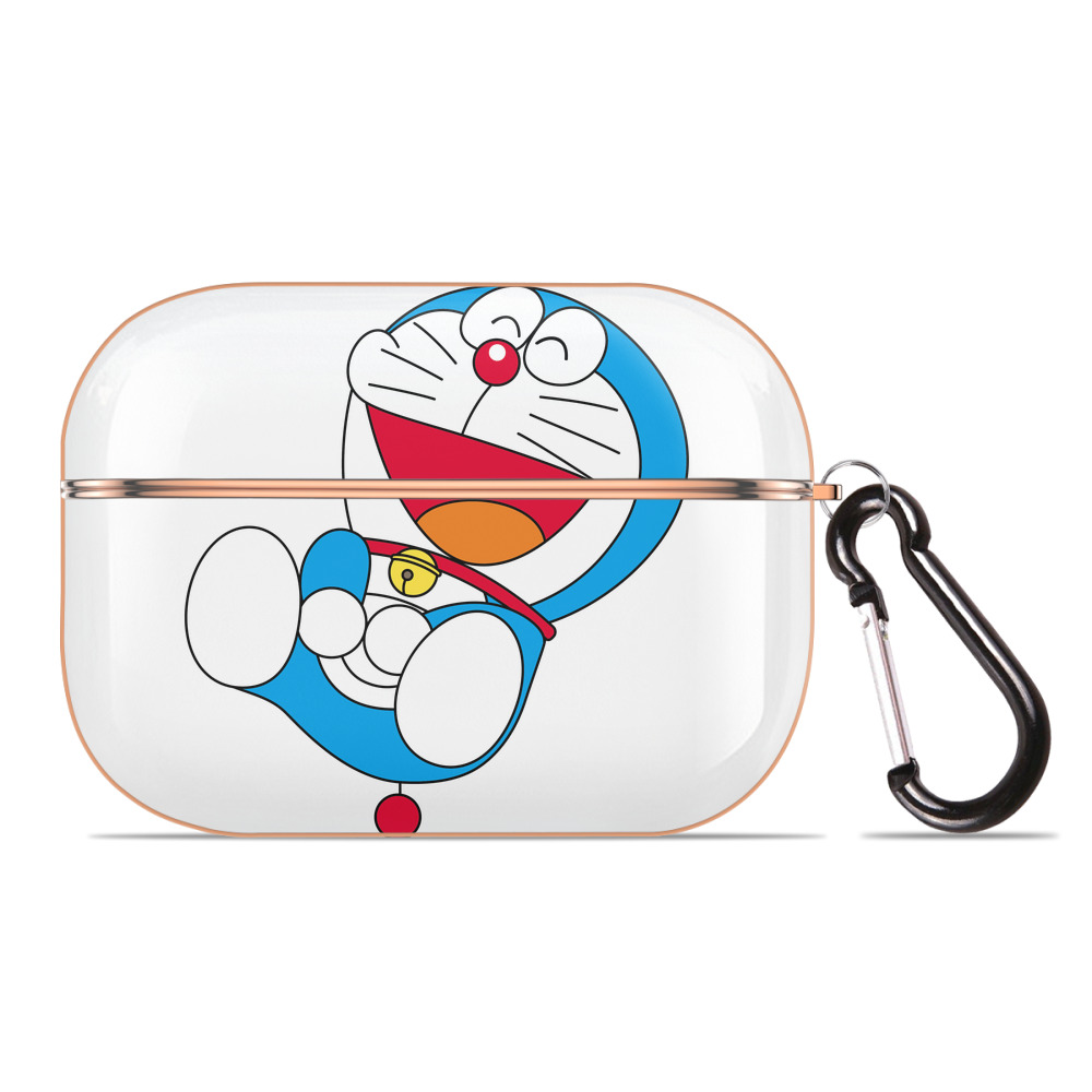 （画像用） ドラえもん Doraemon 【AirPods Pro用】ハードシェル保護ケース｜耐衝撃・防指紋・カラビナ付き商品仕様