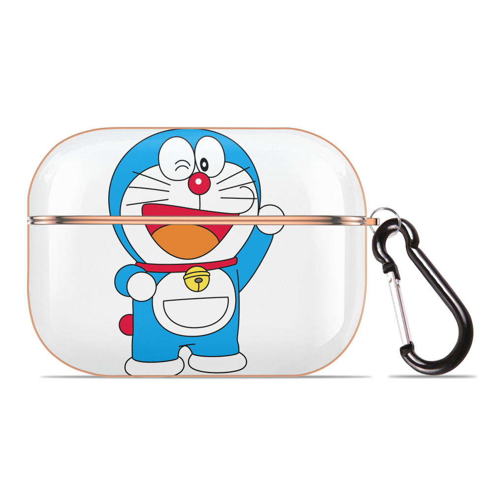 （画像用） ドラえもん Doraemon 【AirPods Pro用】ハードシェル保護ケース｜耐衝撃・防指紋・カラビナ付き商品仕様