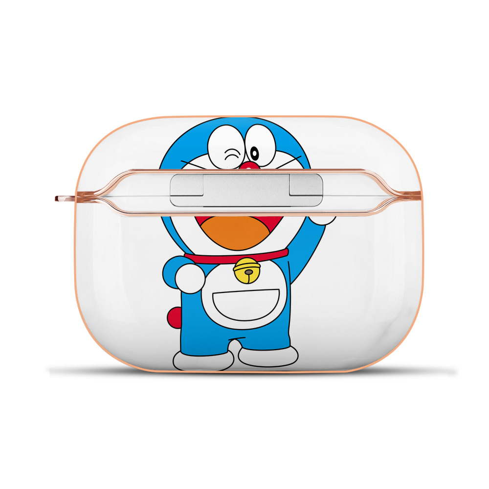 （画像用） ドラえもん Doraemon 【AirPods Pro用】ハードシェル保護ケース｜耐衝撃・防指紋・カラビナ付き商品仕様