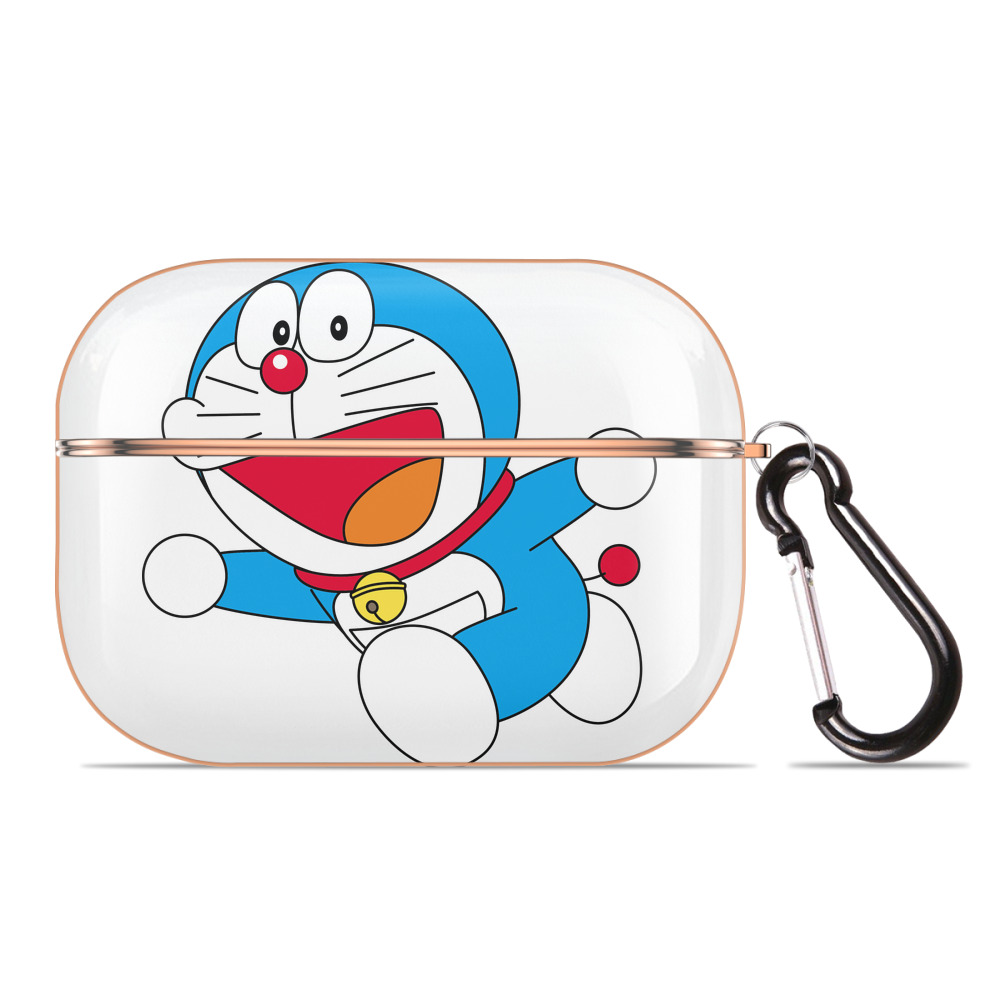 （画像用） ドラえもん Doraemon 【AirPods Pro用】ハードシェル保護ケース｜耐衝撃・防指紋・カラビナ付き商品仕様
