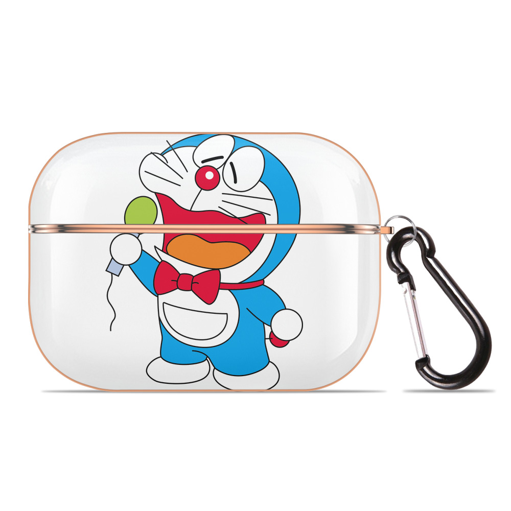 （画像用） ドラえもん Doraemon 【AirPods Pro用】ハードシェル保護ケース｜耐衝撃・防指紋・カラビナ付き商品仕様