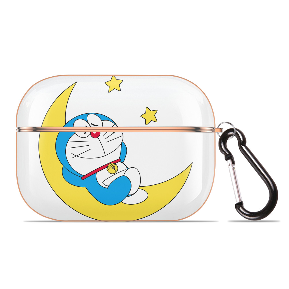 （画像用） ドラえもん Doraemon 【AirPods Pro用】ハードシェル保護ケース｜耐衝撃・防指紋・カラビナ付き商品仕様