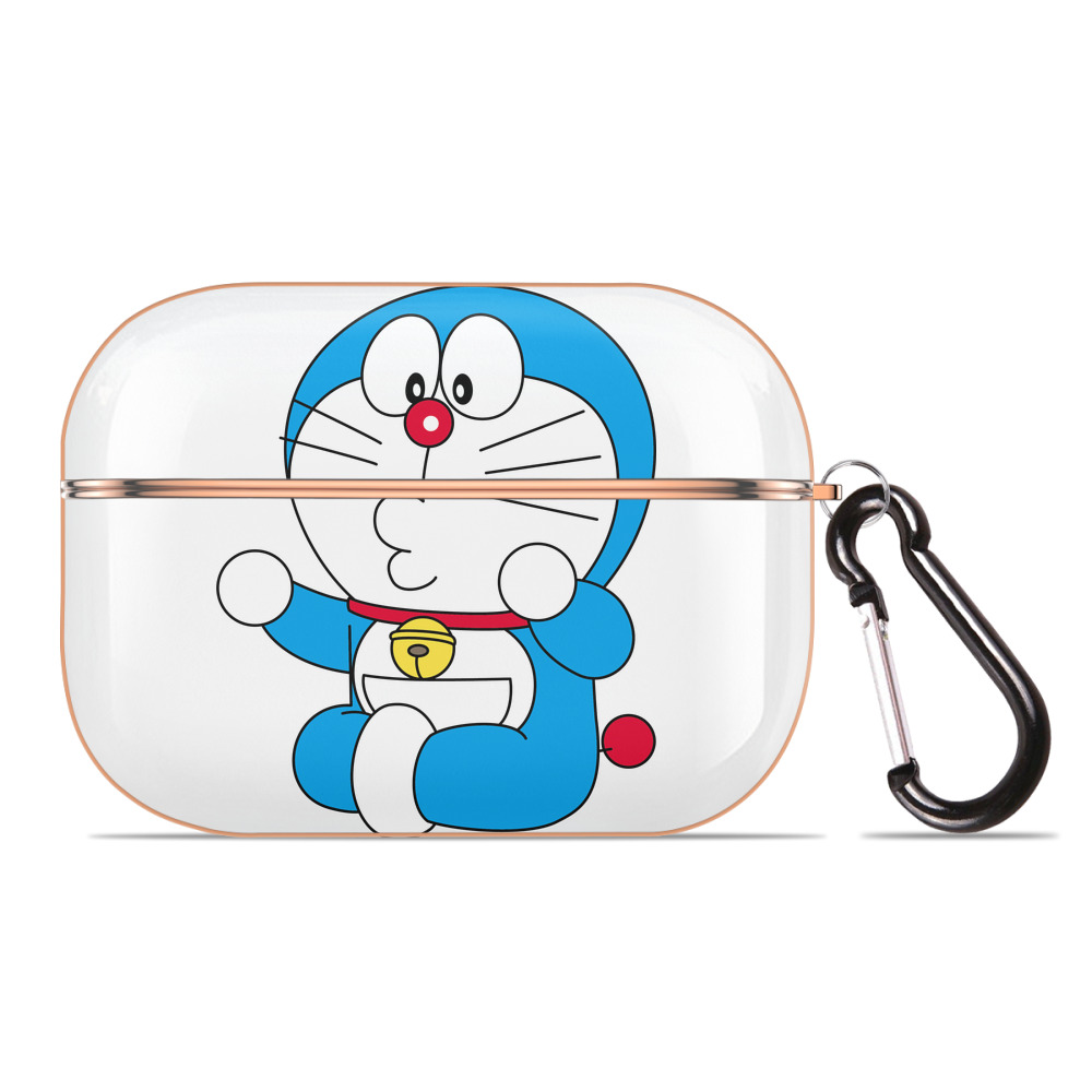 （画像用） ドラえもん Doraemon 【AirPods Pro用】ハードシェル保護ケース｜耐衝撃・防指紋・カラビナ付き商品仕様