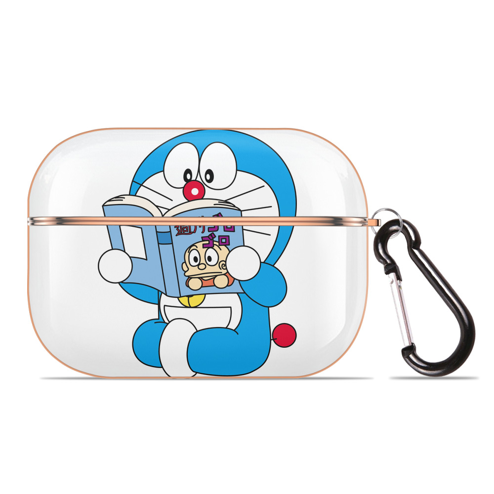 （画像用） ドラえもん Doraemon 【AirPods Pro用】ハードシェル保護ケース｜耐衝撃・防指紋・カラビナ付き商品仕様
