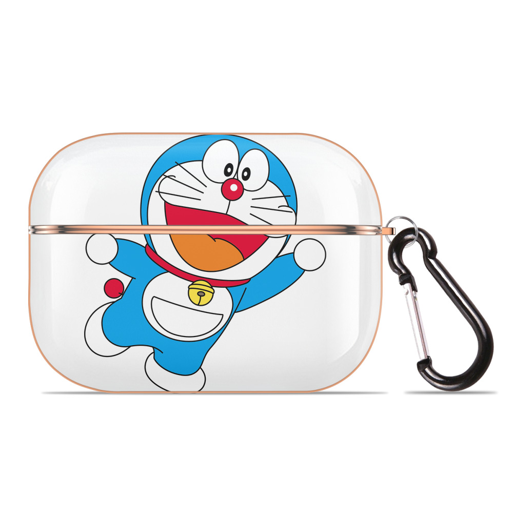 （画像用） ドラえもん Doraemon 【AirPods Pro用】ハードシェル保護ケース｜耐衝撃・防指紋・カラビナ付き商品仕様