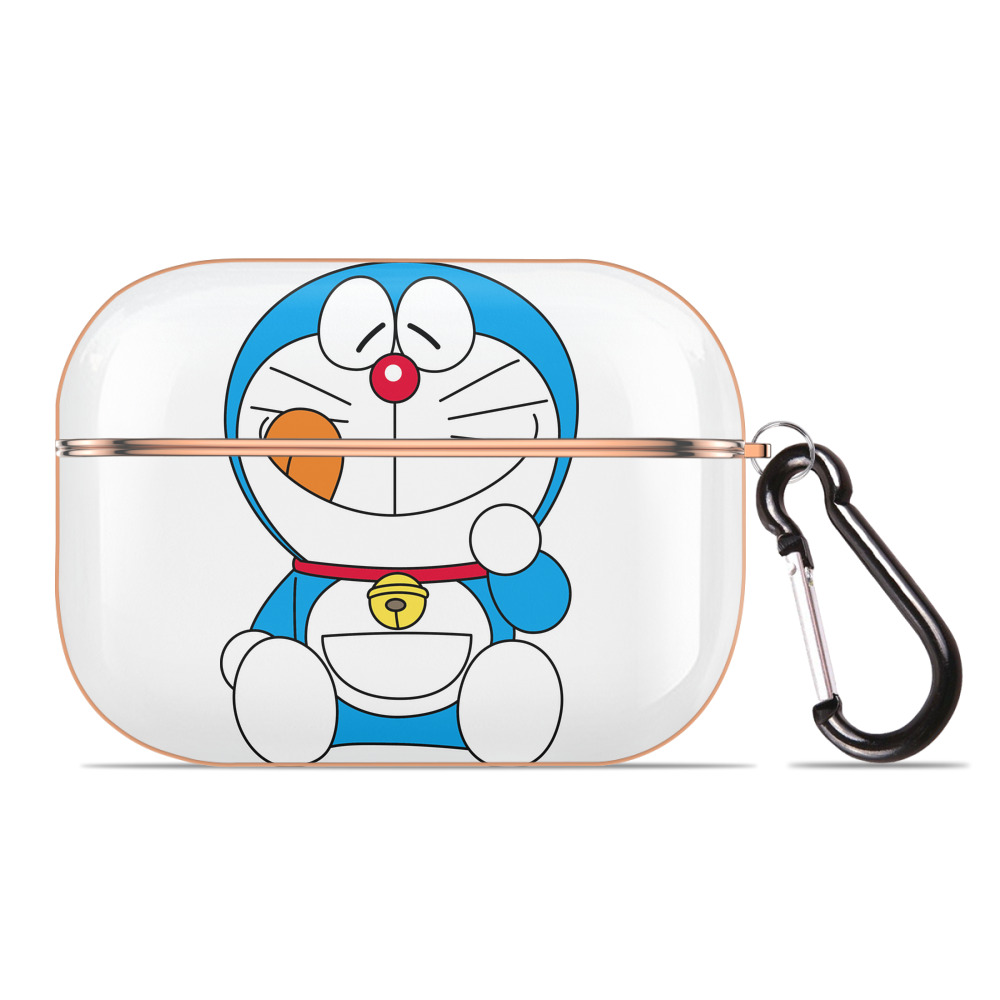 （画像用） ドラえもん Doraemon 【AirPods Pro用】ハードシェル保護ケース｜耐衝撃・防指紋・カラビナ付き商品仕様