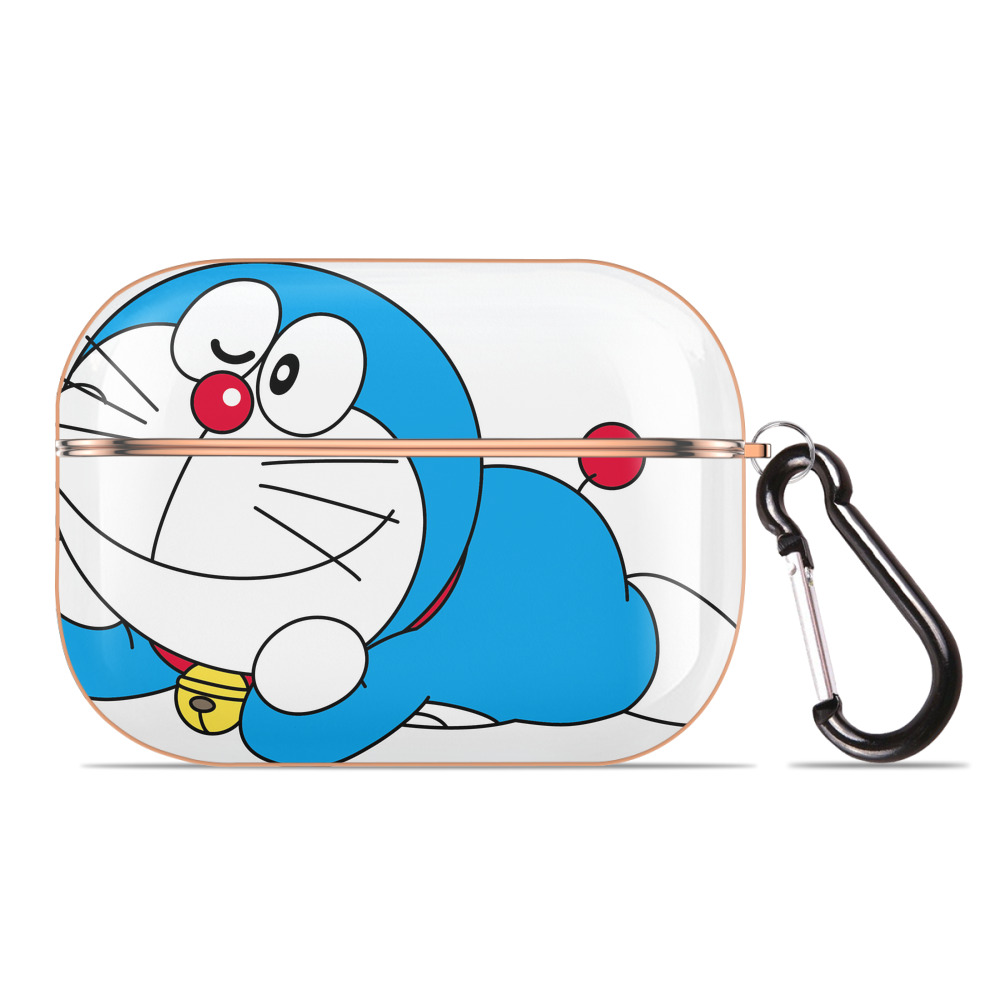 （画像用） ドラえもん Doraemon 【AirPods Pro用】ハードシェル保護ケース｜耐衝撃・防指紋・カラビナ付き商品仕様