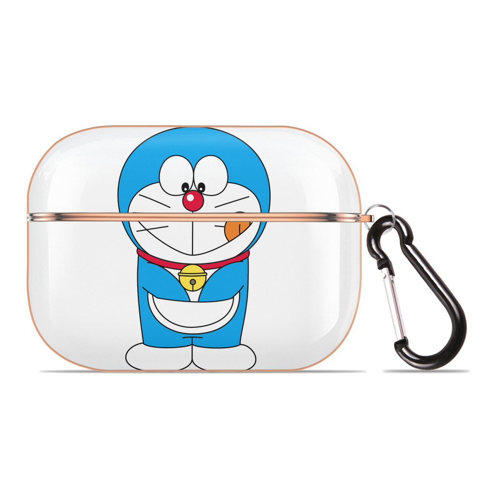 （画像用） ドラえもん Doraemon 【AirPods Pro用】ハードシェル保護ケース｜耐衝撃・防指紋・カラビナ付き商品仕様