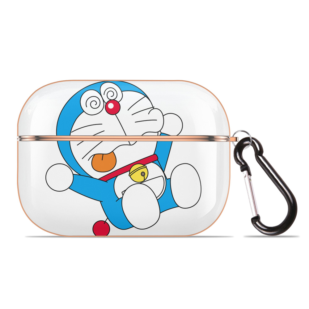 （画像用） ドラえもん Doraemon 【AirPods Pro用】ハードシェル保護ケース｜耐衝撃・防指紋・カラビナ付き商品仕様
