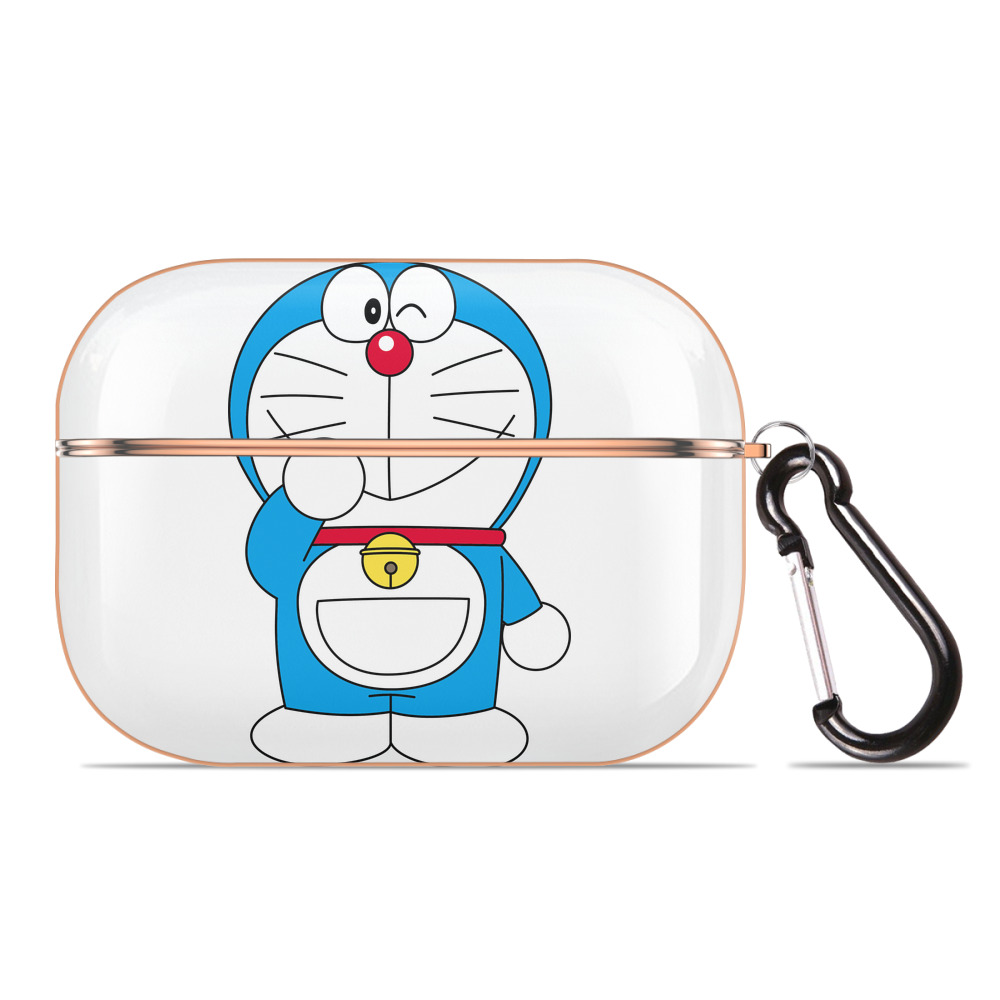 （画像用） ドラえもん Doraemon 【AirPods Pro用】ハードシェル保護ケース｜耐衝撃・防指紋・カラビナ付き商品仕様