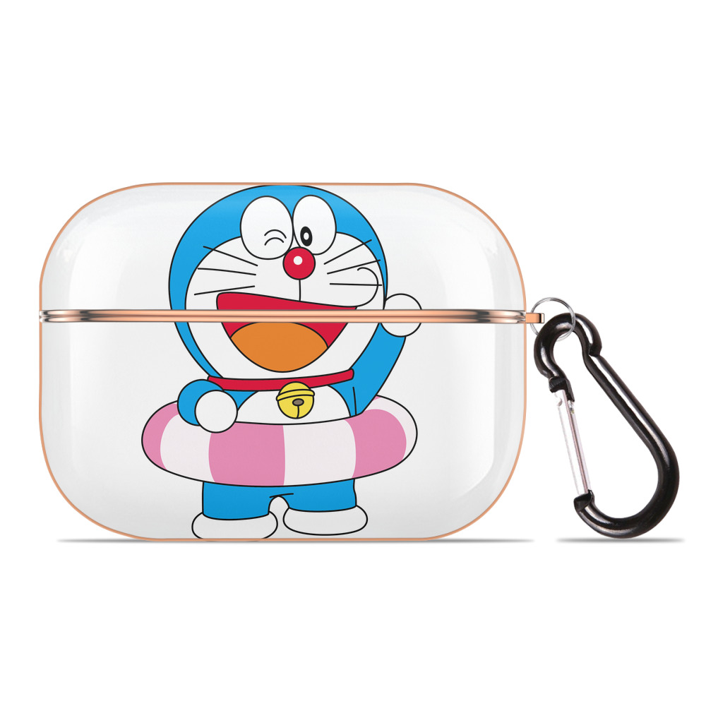 （画像用） ドラえもん Doraemon 【AirPods Pro用】ハードシェル保護ケース｜耐衝撃・防指紋・カラビナ付き商品仕様