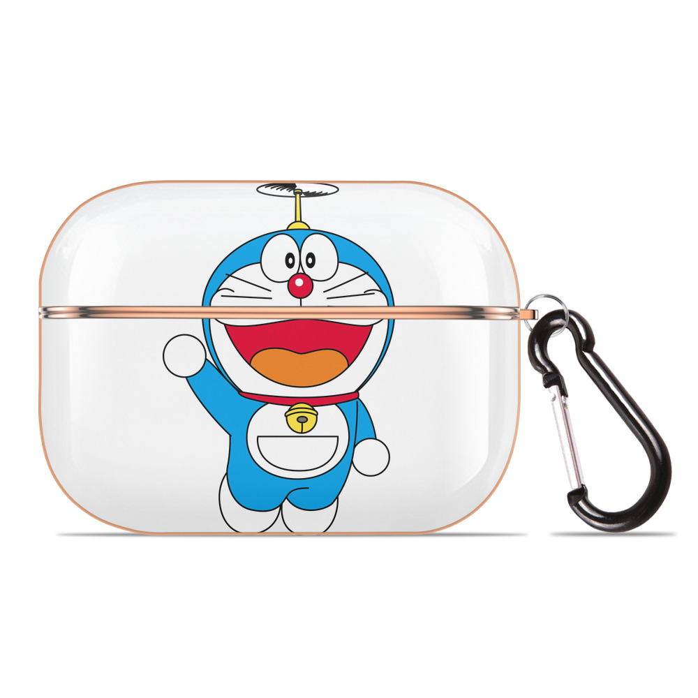 （画像用） ドラえもん Doraemon 【AirPods Pro用】ハードシェル保護ケース｜耐衝撃・防指紋・カラビナ付き商品仕様