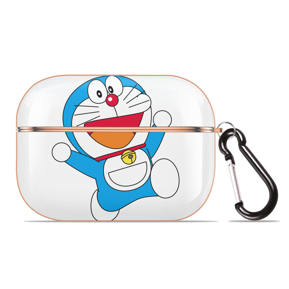 （画像用） ドラえもん Doraemon 【AirPods Pro用】ハードシェル保護ケース｜耐衝撃・防指紋・カラビナ付き商品仕様