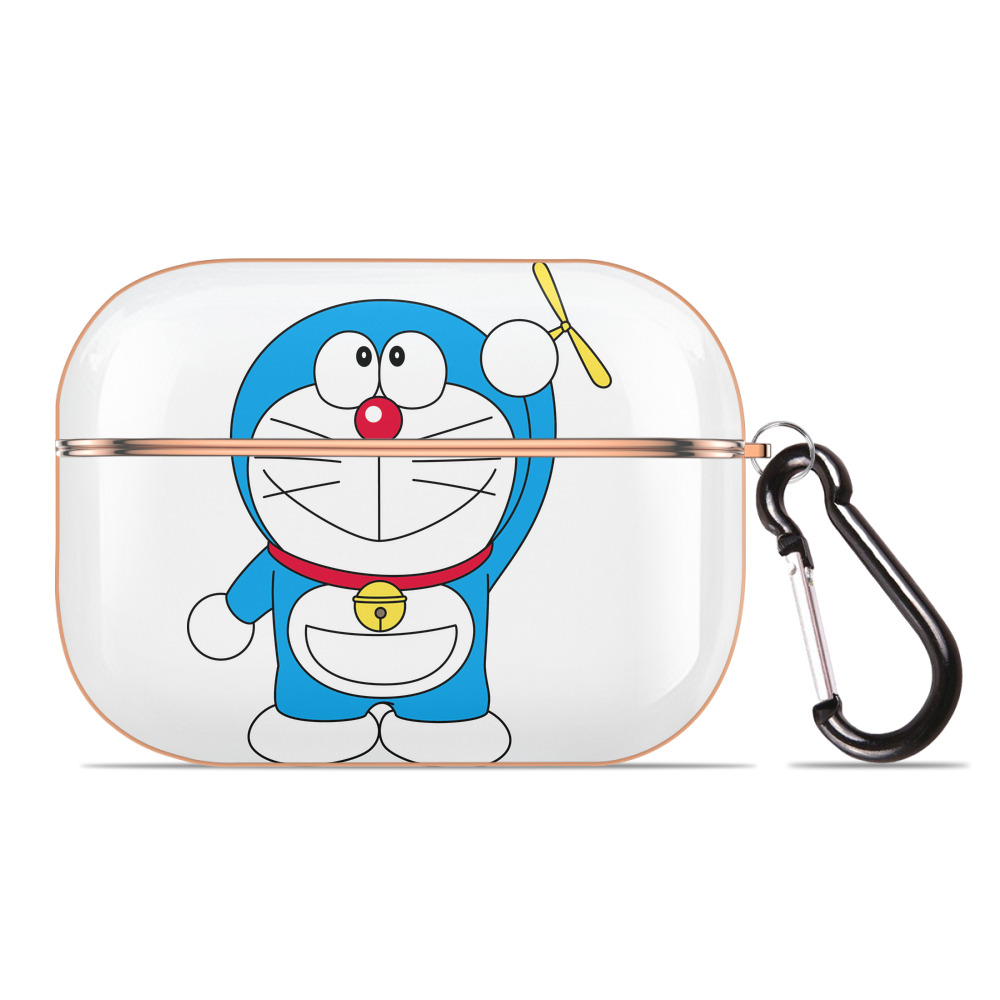 （画像用） ドラえもん Doraemon 【AirPods Pro用】ハードシェル保護ケース｜耐衝撃・防指紋・カラビナ付き商品仕様