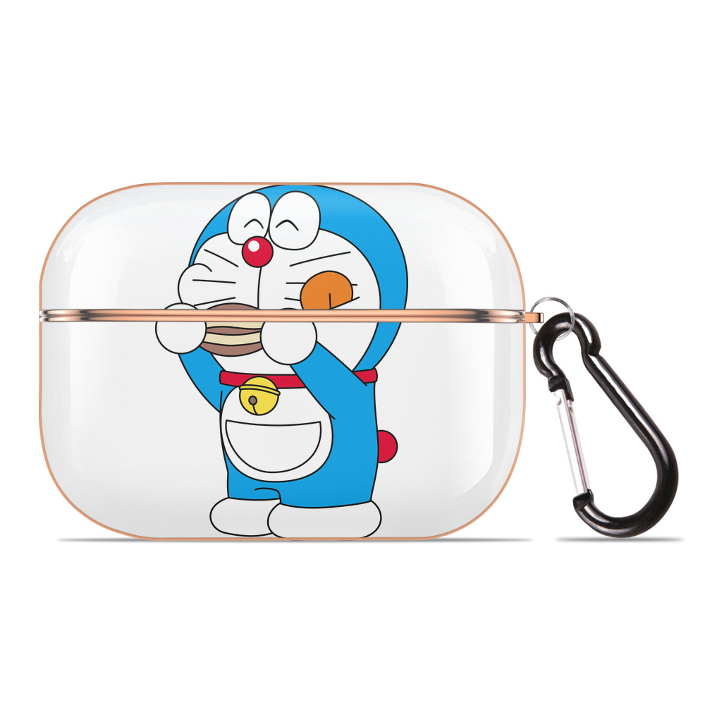 （画像用） ドラえもん Doraemon 【AirPods Pro用】ハードシェル保護ケース｜耐衝撃・防指紋・カラビナ付き商品仕様