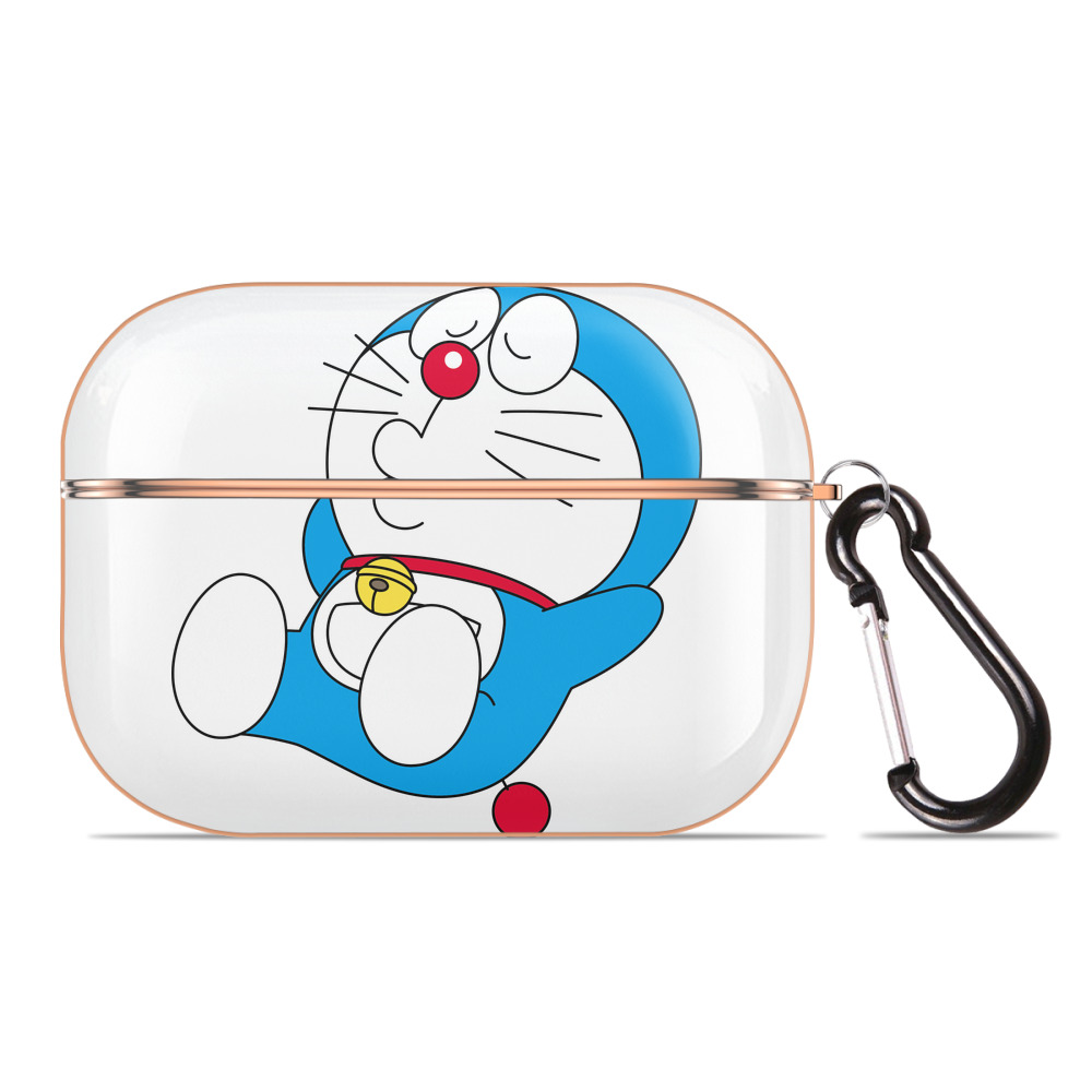 （画像用） ドラえもん Doraemon 【AirPods Pro用】ハードシェル保護ケース｜耐衝撃・防指紋・カラビナ付き商品仕様