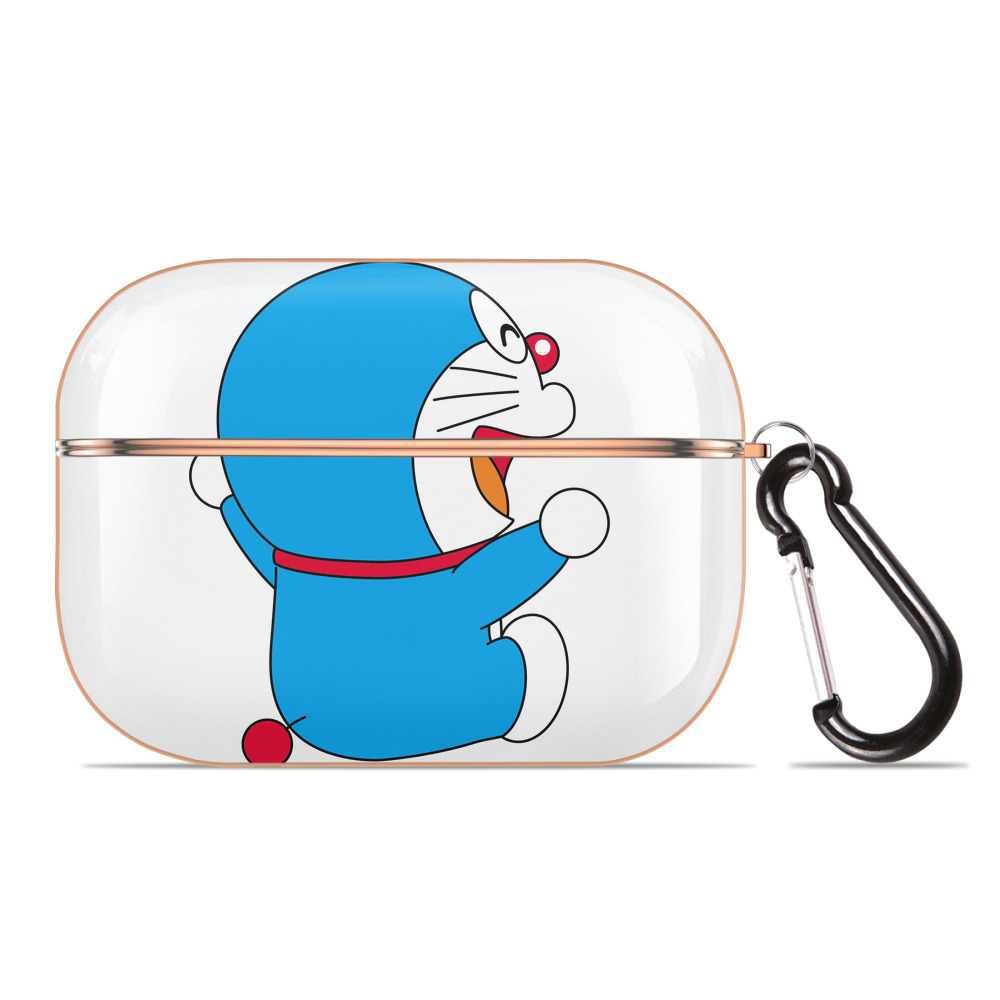 （画像用） ドラえもん Doraemon 【AirPods Pro用】ハードシェル保護ケース｜耐衝撃・防指紋・カラビナ付き商品仕様