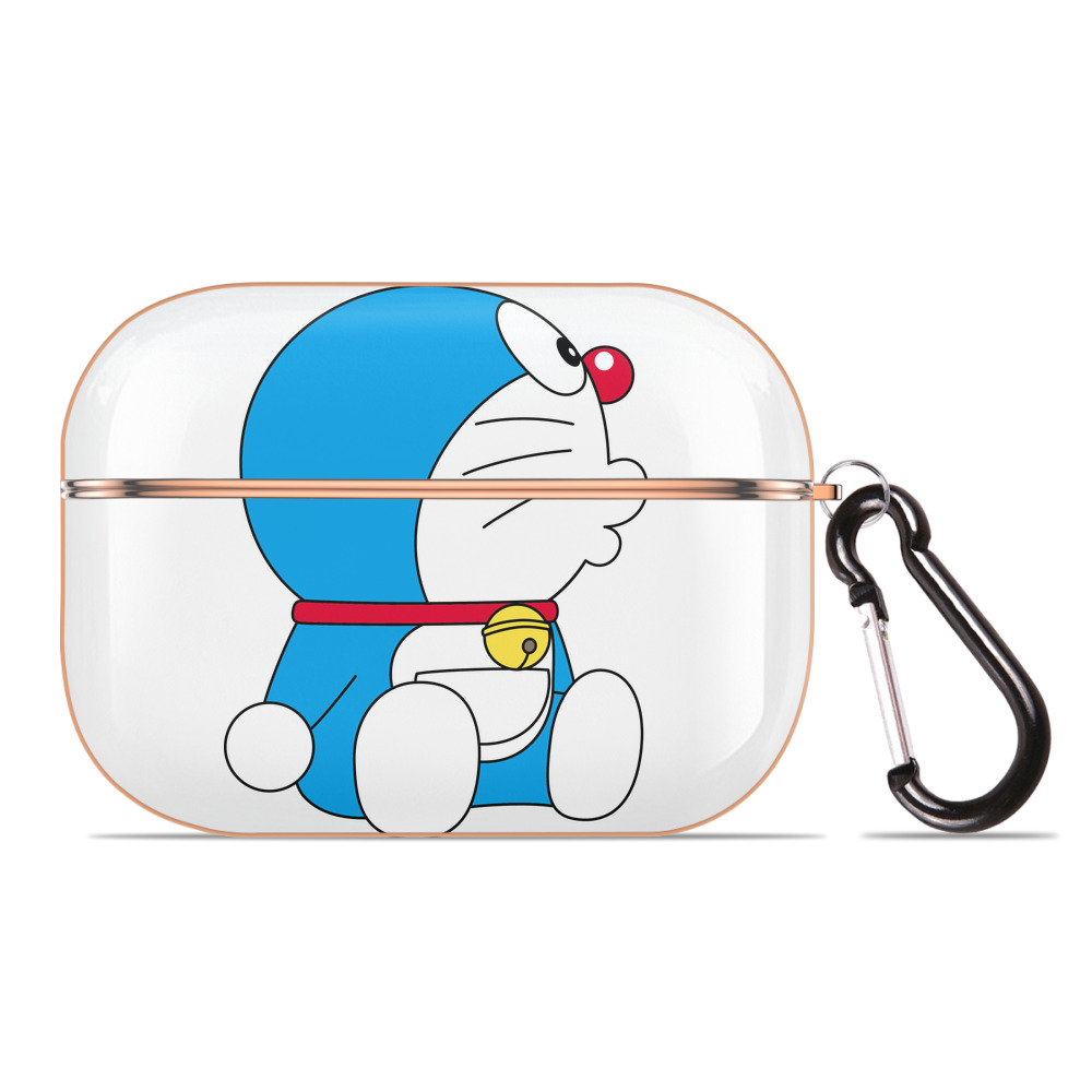 （画像用） ドラえもん Doraemon 【AirPods Pro用】ハードシェル保護ケース｜耐衝撃・防指紋・カラビナ付き商品仕様