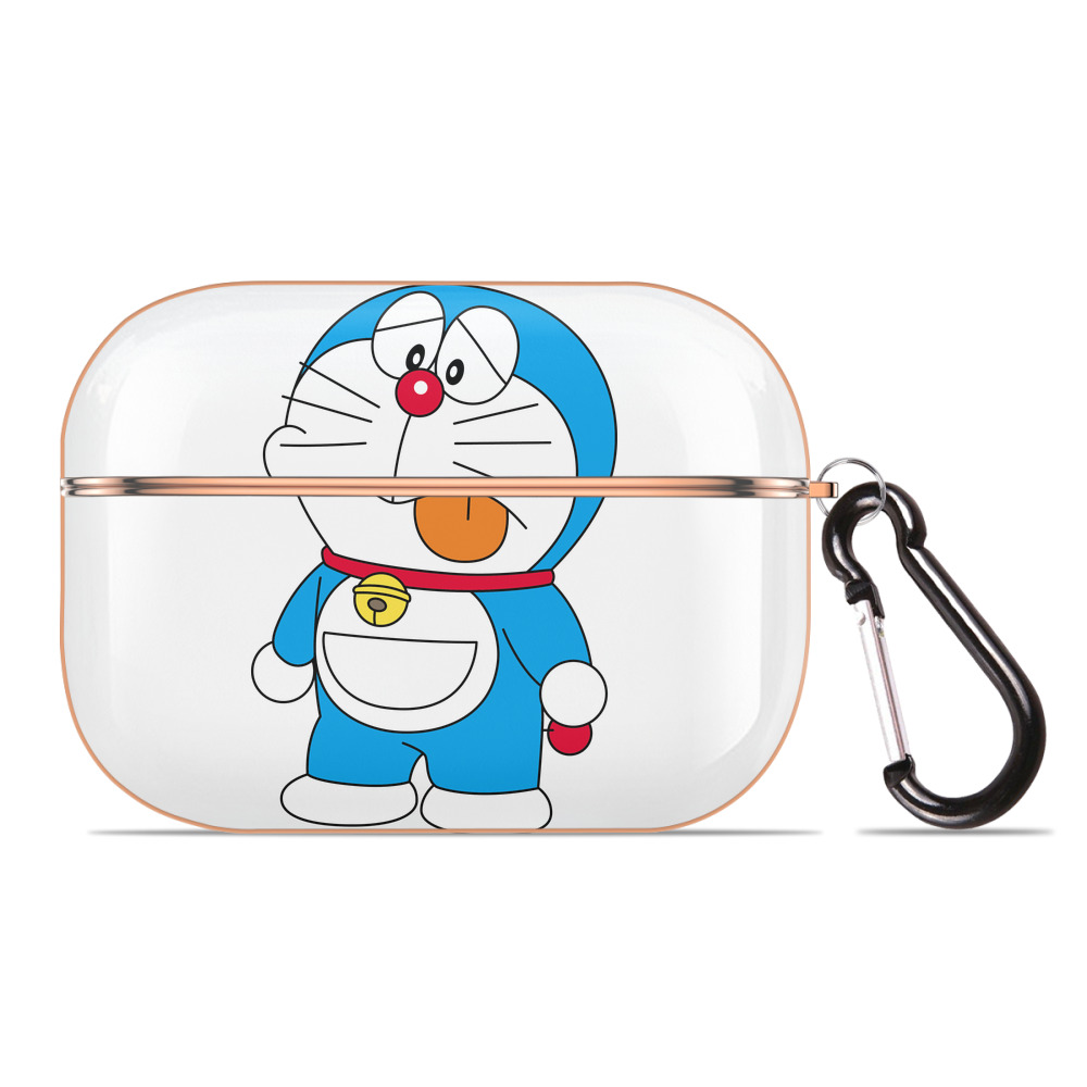 （画像用） ドラえもん Doraemon 【AirPods Pro用】ハードシェル保護ケース｜耐衝撃・防指紋・カラビナ付き商品仕様
