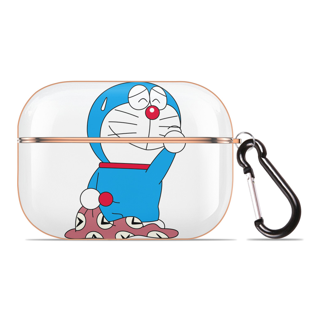 （画像用） ドラえもん Doraemon 【AirPods Pro用】ハードシェル保護ケース｜耐衝撃・防指紋・カラビナ付き商品仕様