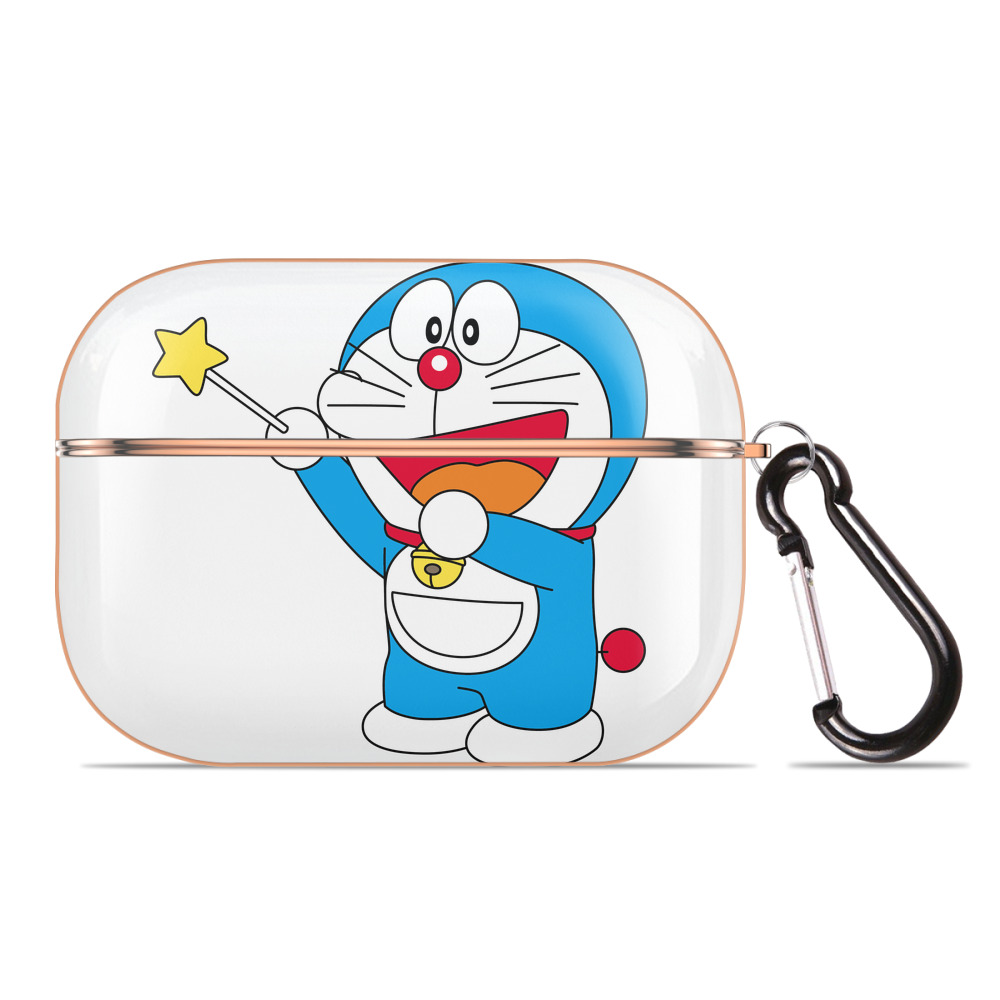 （画像用） ドラえもん Doraemon 【AirPods Pro用】ハードシェル保護ケース｜耐衝撃・防指紋・カラビナ付き商品仕様