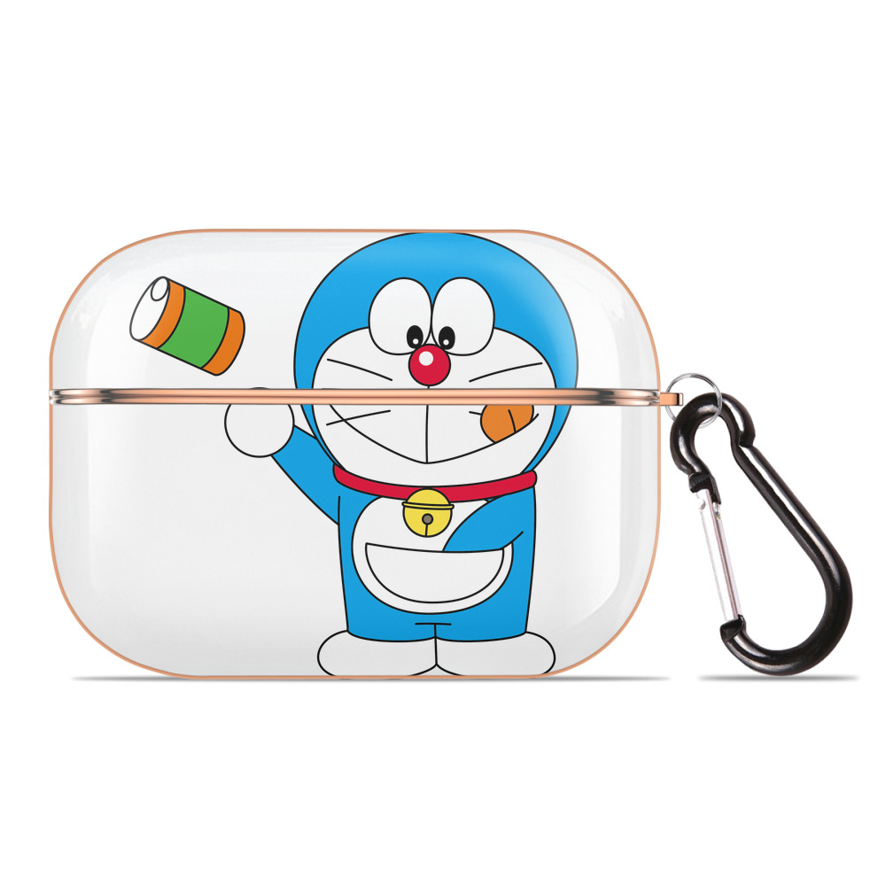 （画像用） ドラえもん Doraemon 【AirPods Pro用】ハードシェル保護ケース｜耐衝撃・防指紋・カラビナ付き商品仕様