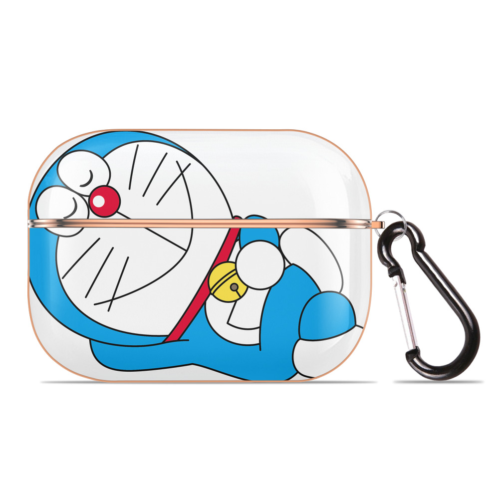 （画像用） ドラえもん Doraemon 【AirPods Pro用】ハードシェル保護ケース｜耐衝撃・防指紋・カラビナ付き商品仕様