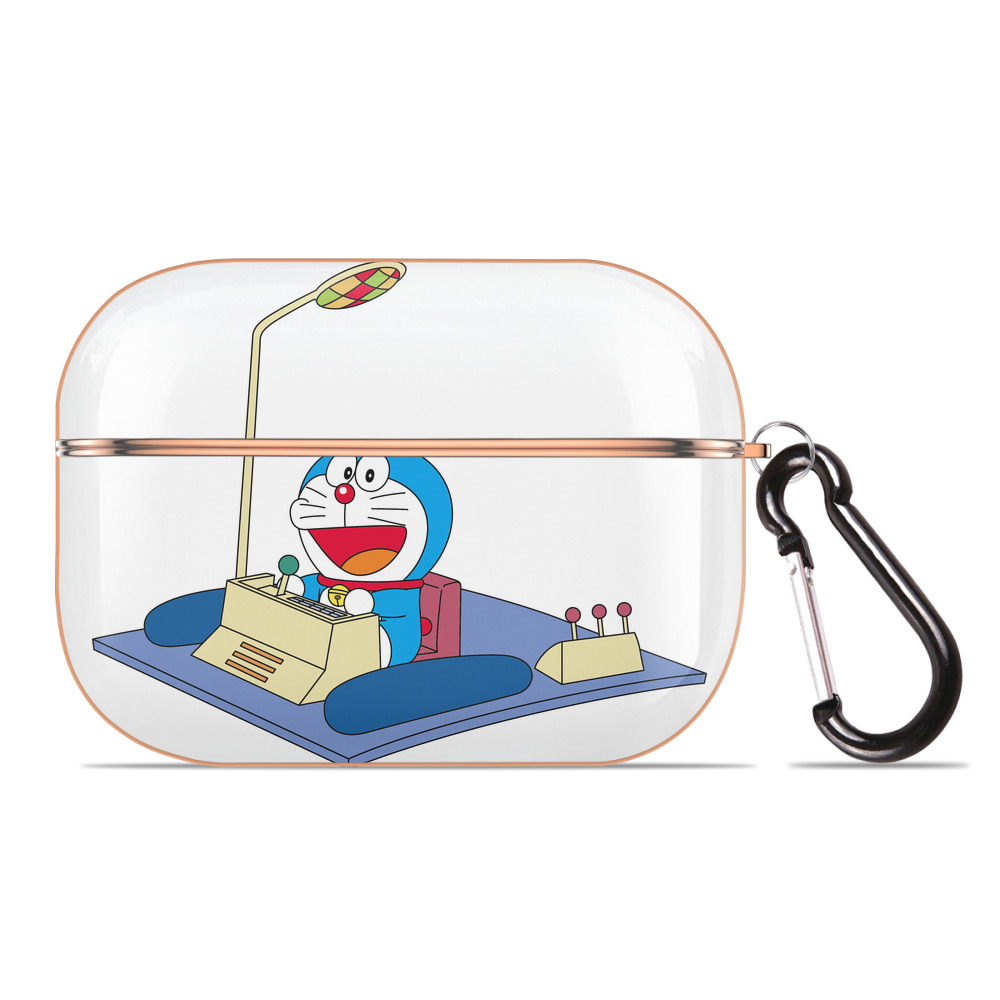 （画像用） ドラえもん Doraemon 【AirPods Pro用】ハードシェル保護ケース｜耐衝撃・防指紋・カラビナ付き商品仕様