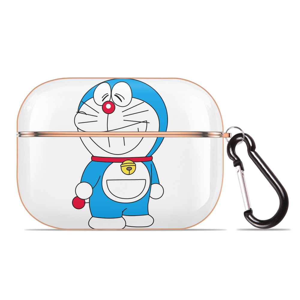 （画像用） ドラえもん Doraemon 【AirPods Pro用】ハードシェル保護ケース｜耐衝撃・防指紋・カラビナ付き商品仕様