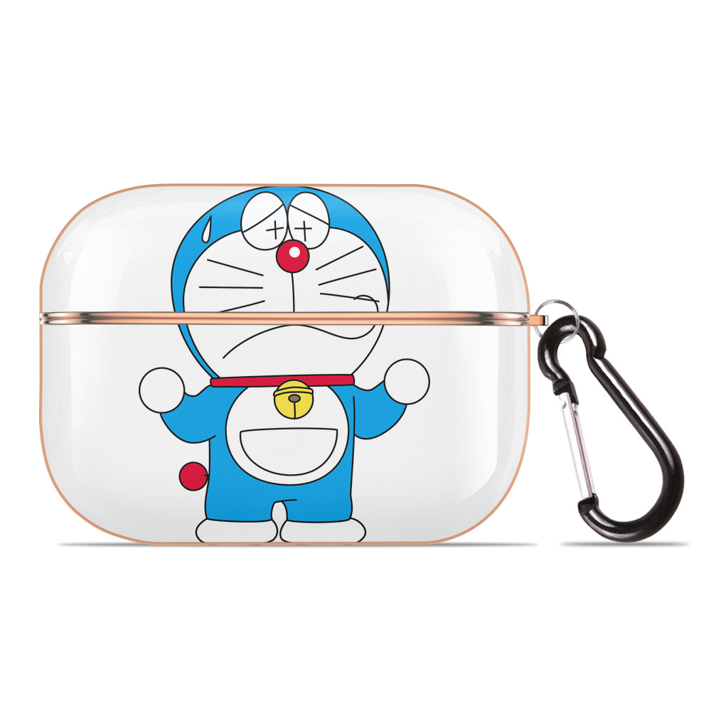 （画像用） ドラえもん Doraemon 【AirPods Pro用】ハードシェル保護ケース｜耐衝撃・防指紋・カラビナ付き商品仕様