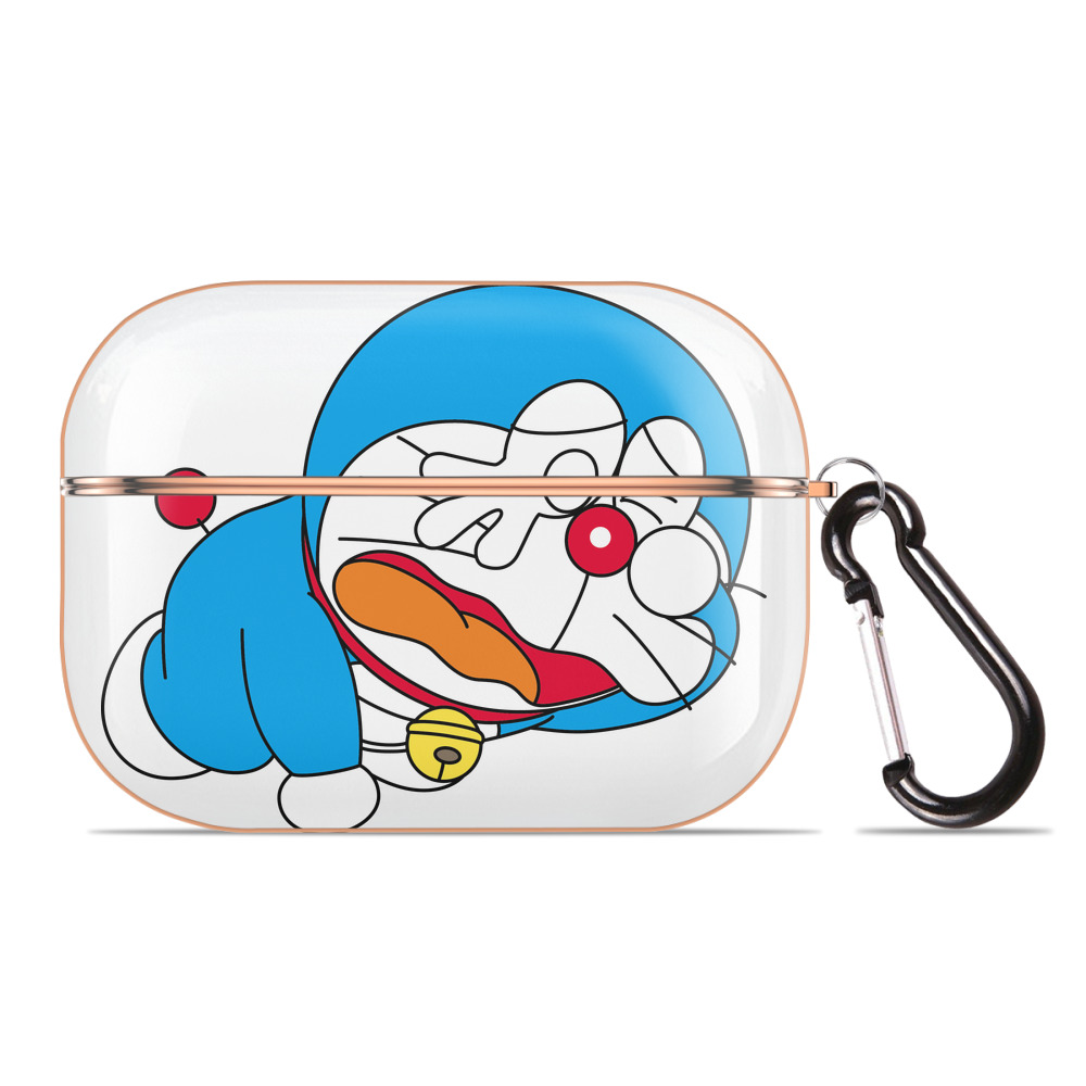 （画像用） ドラえもん Doraemon 【AirPods Pro用】ハードシェル保護ケース｜耐衝撃・防指紋・カラビナ付き商品仕様