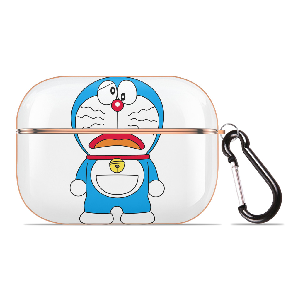 （画像用） ドラえもん Doraemon 【AirPods Pro用】ハードシェル保護ケース｜耐衝撃・防指紋・カラビナ付き商品仕様