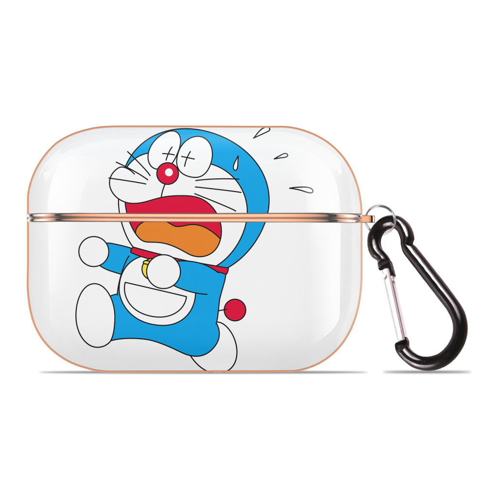 （画像用） ドラえもん Doraemon 【AirPods Pro用】ハードシェル保護ケース｜耐衝撃・防指紋・カラビナ付き商品仕様