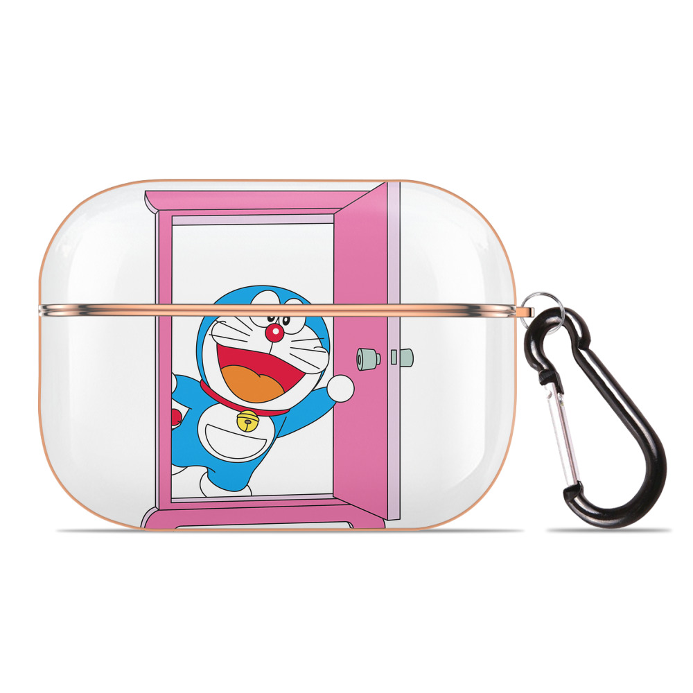 （画像用） ドラえもん Doraemon 【AirPods Pro用】ハードシェル保護ケース｜耐衝撃・防指紋・カラビナ付き商品仕様