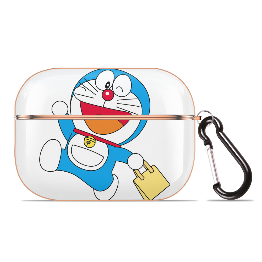 （画像用） ドラえもん Doraemon 【AirPods Pro用】ハードシェル保護ケース｜耐衝撃・防指紋・カラビナ付き商品仕様