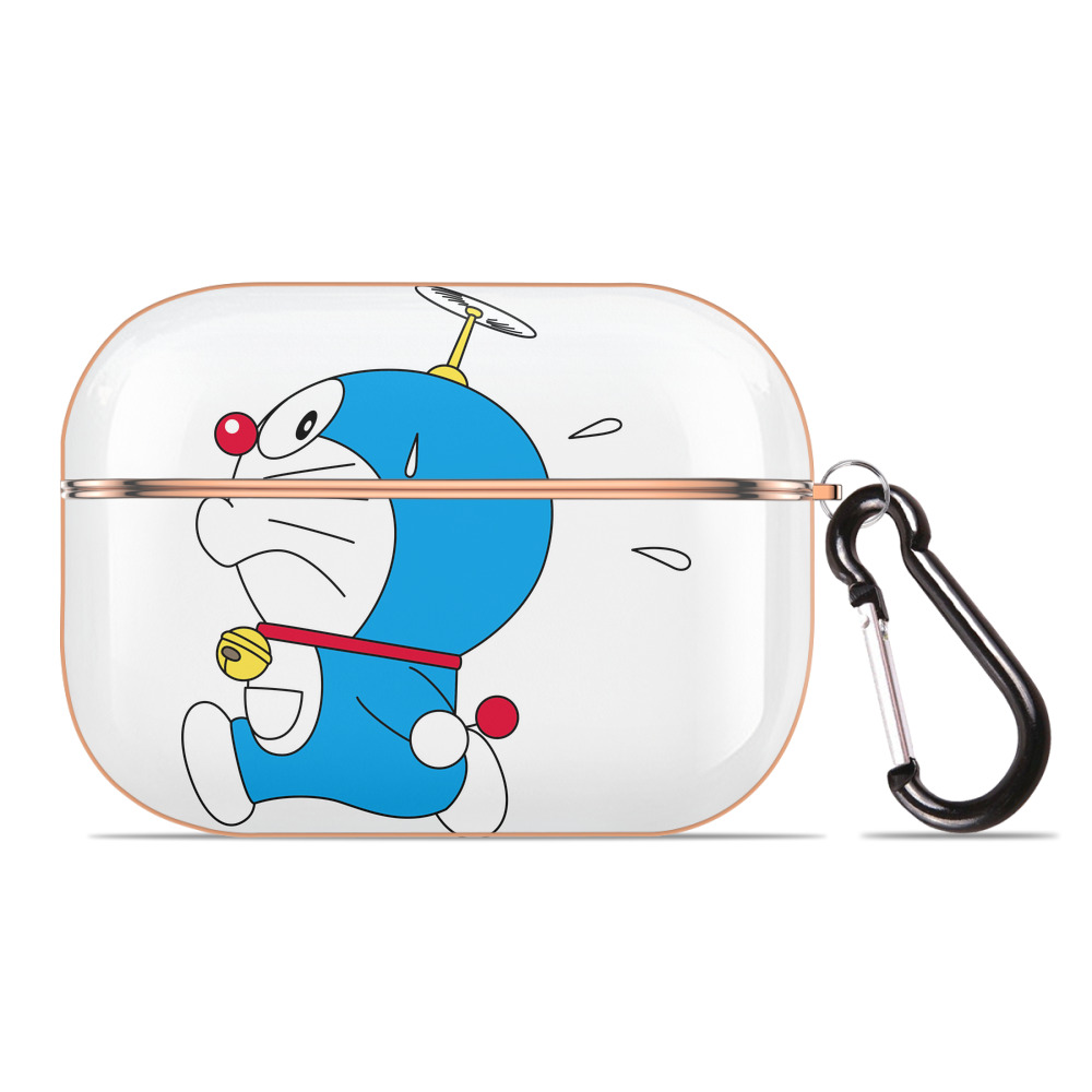 （画像用） ドラえもん Doraemon 【AirPods Pro用】ハードシェル保護ケース｜耐衝撃・防指紋・カラビナ付き商品仕様